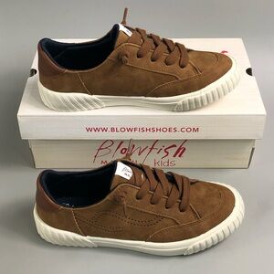 Blowfish Kids Brown Casual Lace-Up Sneakers Size 2